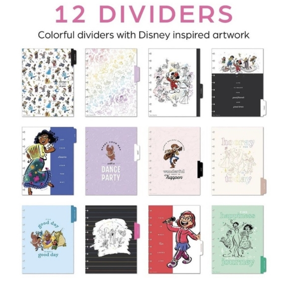 NEW Disney 100 Exclusive Happy Planner 12-Month 2024 Classic Simply Layo… - Picture 6 of 6